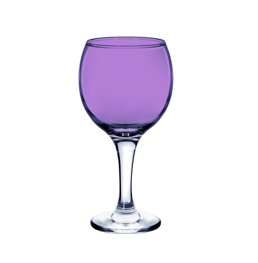 Бокал для вина 290 мл фиолетовый
